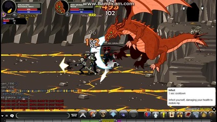 Aqw Maxos i Adi drakona biqt Red Dragon