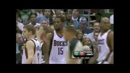 Boston Celtics - Milwaukee Bucks (sat, Apr 10, 2010) репортаж на мача 