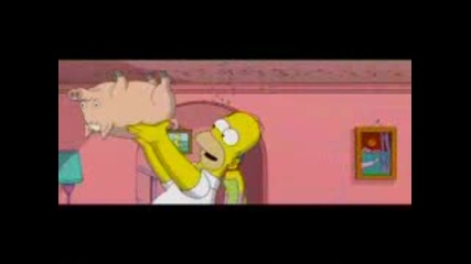 Homer Sings The Spider - Pig Song