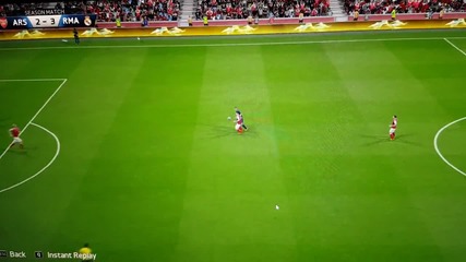 Страхотен гол от дистанция на Белерин - Fifa 16 Seasons