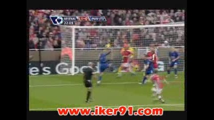08.11 Арсенал - Манчестър Юнайтед 2:1 Самир Насри Красив Гол