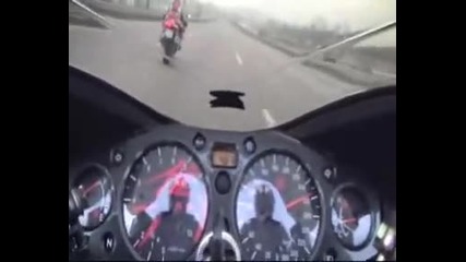Hayabusa Vs Ferrari 575 