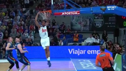 Реал Мадрид - Андора Баскет 99:93 /1/4-финал, Купа на Краля/