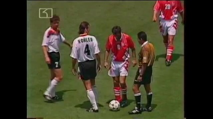 България 2-1 Германия /световно първенство 1994 Сащ/