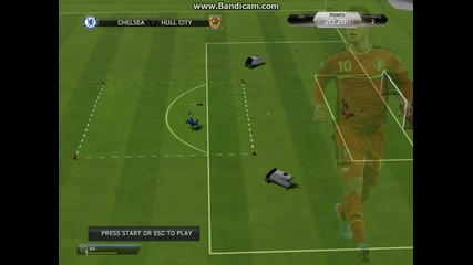 Задна ножица на Демба Ба #fifa 14 skill games#