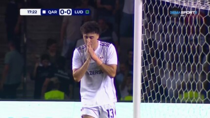 Карабах - Лудогорец 0:0 /първо полувреме/