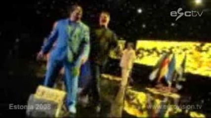 Eurovision Song 2008 - Estonia 2008 - Kreisiraadio - Leto Svet