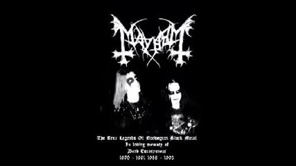 Mayhem - Black Metal Total Death version