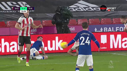 Шефилд Юнайтед - Евертън 0:0 /първо полувреме/
