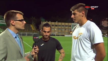 Манзоро е Играч на мача Пирин - Славия