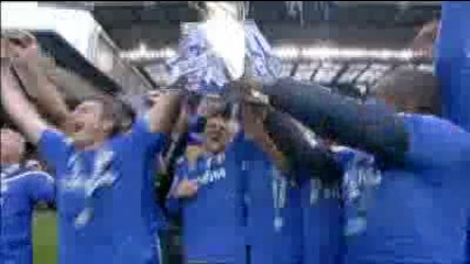 Награждаването на Челси - шампион 2009/2010