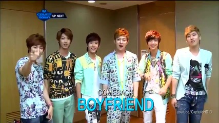 (hd) Boyfriend - Love style - Coming up next ~ M Countdown (14.06.2012)