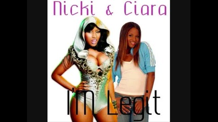 * New * Nicki Minaj ft. Ciara - I'm Legit ( Audio )