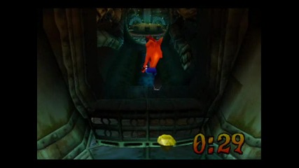 Crash Bandicoot 2 - Level 11 Plant Food - Crystal + Yellow Gem 