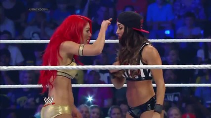 Eva Marie vs. Alicia Fox - Special Guest Ref Nikki Bella: Smackdown, July 18, 2014