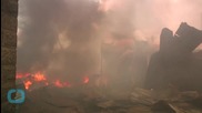 Huge Fire Destroys Nairobi Market