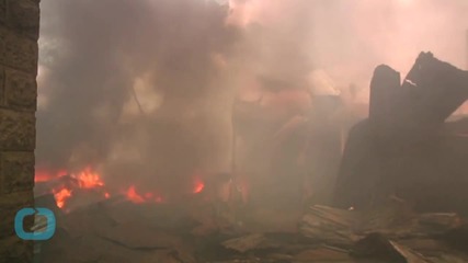 Huge Fire Destroys Nairobi Market