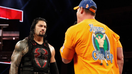 John Cena and Roman Reigns make their WWE No Mercy match official: Raw, Aug. 28, 2017