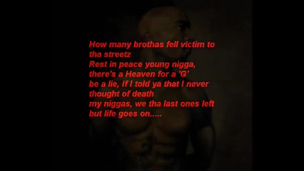 2pac - Life Goes On [ lyrics ]