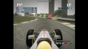 Формула1 драматично състезание в Бразилия