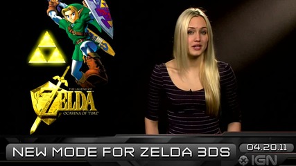 Ign Daily Fix - 20.4.2011 - New Zelda 3ds Content