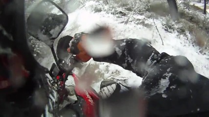 Gopro Hd - Snow enduro with Husqvarna 125
