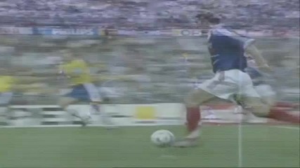 Zinedine Zidane vs Brazil - World Cup 1998 