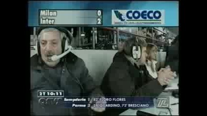 Milan  -  Inter 3:2 Лудия Коментатор