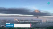 Удар с дрон подпали нефтохранилището в Севастопол
