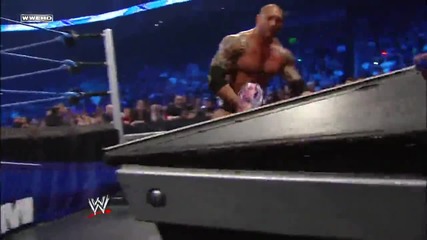Rey Mysterio vs Batista - Smackdown - Street Fight Match - 2009 - Full Match