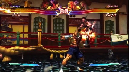 E3 2011: Street Fighter X Tekken - Hwoarang & Julia Vs Abel & Sagat