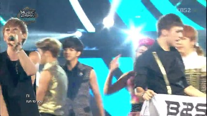 130913 All Artists - Run To You @ Music Bank in Turkey