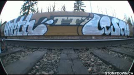 Graffiti #77 - Meth & Lesen - Vancouver Bc - Trains - Canada - Sdk