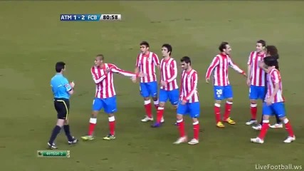 [26.02.12]~*нереален гол на Лео Меси*~