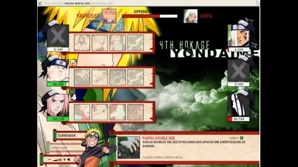 Naruto - arena best win kratusss