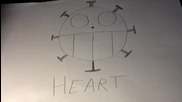 Как да нарисуваме логото на Heart Pirates (one Piece)