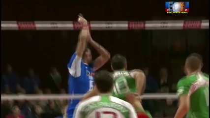 Awesome moments volleyballs Italy - Bulgaria