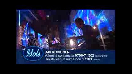 Finnish Idol - Ari Koivunen - Here I Go