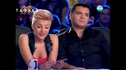 Синът на Тони Стораро в X - Factor България 16.09.11