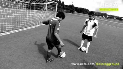 Creative skills - Maradona toe stall 