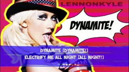 Пей Dynamite С Кристина Агилера