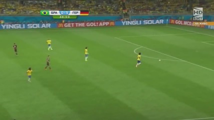 Футбол Бразилия - Германия 2014 - Второ полувреме Част 1_4 (720p)