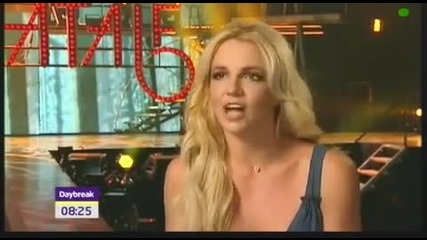 Britney Spears в Daybreak - Цялото Интервю за Femme Fatale Tour 2011