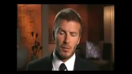 David Beckham - Interview Plans 