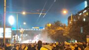 Протестът на фенове в София