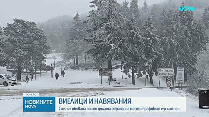 Над 515 снегорина обработват пътищата, затвориха три прохода за тежкотоварни автомобили