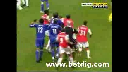 Arsenal Chelsea Fight