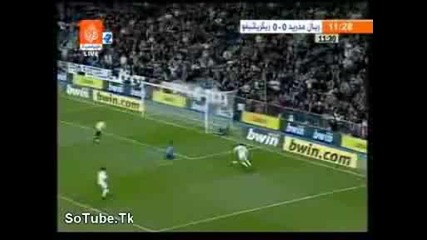 Real Madrid Vs Recreativo 1 - 0