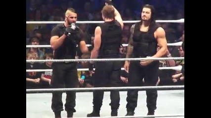 Wwe Smackdown - Newcastle - 19-04-2013 - The Shield speech