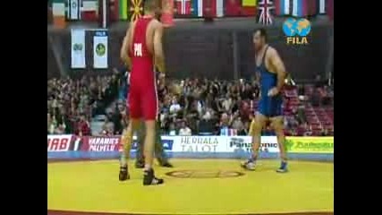 A.Deberni(POL)-K.Dinchev(BUL) 96kg.